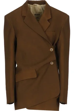 UMA WANG Mujer, Chaquetas, Marrón, Talla: S