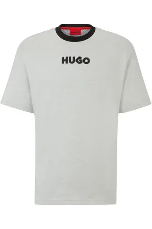HUGO BOSS Hombre, Camisetas, Gris, Talla: XS
