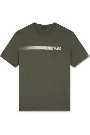 Paul & Shark Hombre, Camisetas, Verde, Talla: 2XL