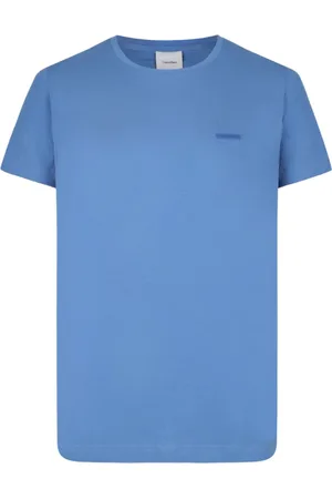 Calvin Klein Hombre, Camisetas, Azul, Talla: M