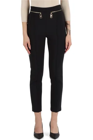 Elisabetta Franchi Mujer, Pantalones, Negro, Talla: L