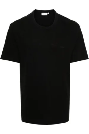 Calvin Klein Hombre, Camisetas, Negro, Talla: L
