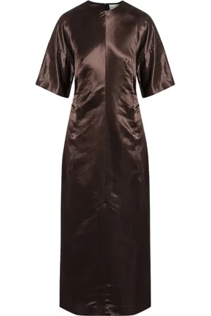 Loulou Studio Mujer, Vestidos, Marrón, Talla: L