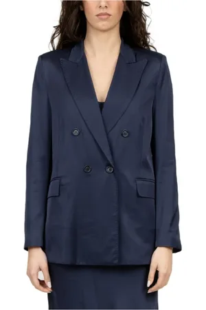ERMANNO SCERVINO Mujer, Chaquetas, Azul, Talla: S