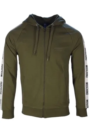 Moschino Hombre, Sudaderas, Verde, Talla: M