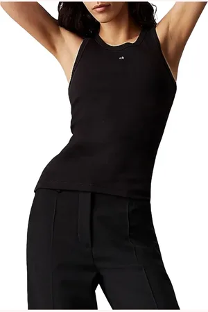 Calvin Klein Mujer, Camisetas, Negro, Talla: XS