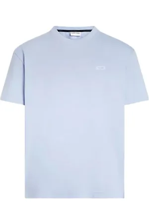 Calvin Klein Hombre, Camisetas, Azul, Talla: M