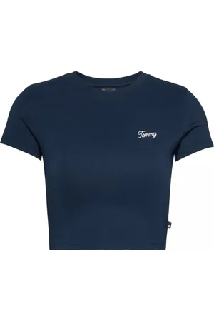 Tommy Hilfiger Mujer, Camisetas, Azul, Talla: XS