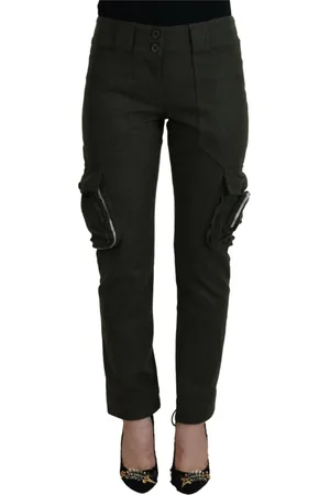 ERMANNO SCERVINO Mujer, Pantalones, Verde, Talla: S