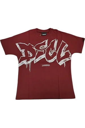 DISCLAIMER Hombre, Camisetas, Rojo, Talla: L