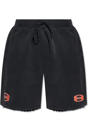 Balenciaga Hombre, Pantalones cortos, Negro, Talla: L
