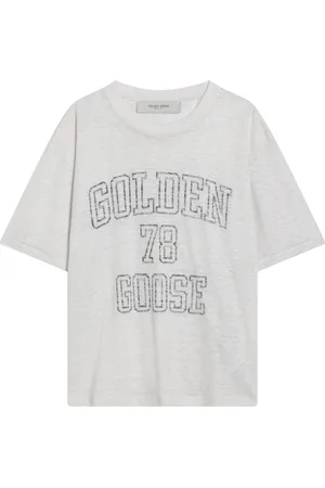 Golden Goose Mujer, Camisetas, Blanco, Talla: S