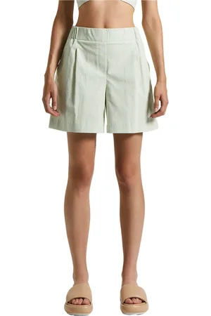 PESERICO SIGN Mujer, Pantalones cortos, Verde, Talla: L