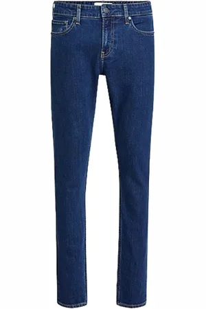 Calvin Klein Hombre, Vaqueros, Azul, Talla: W33 L34