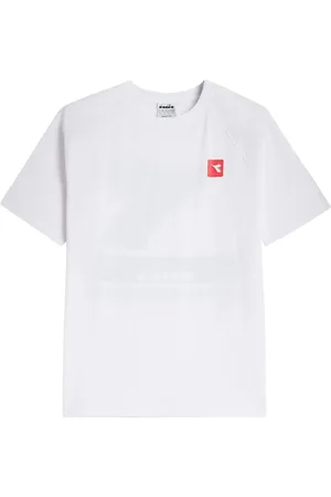 Diadora Hombre, Camisetas, Blanco, Talla: M