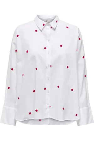 ONLY Mujer, Blusas y Camisas, Blanco, Talla: S