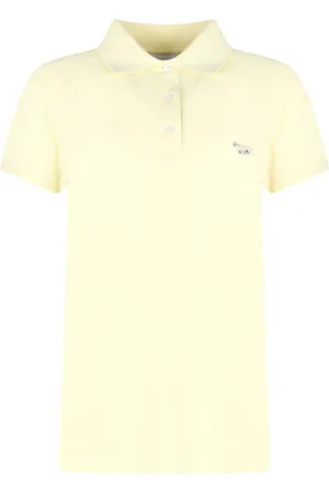 Maison Kitsuné Mujer, Camisetas, Amarillo, Talla: M