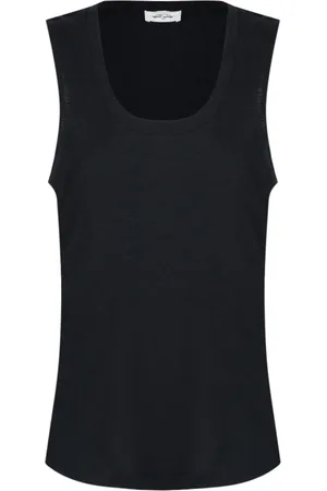American Vintage Mujer, Camisetas, Negro, Talla: L