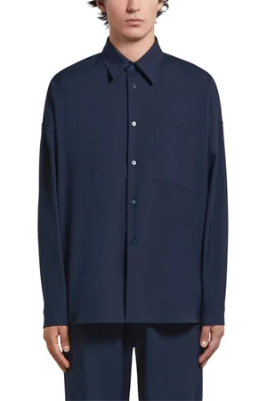 Marni Hombre, Camisas, Azul, Talla: S