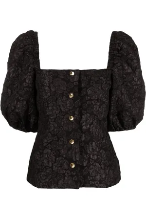 Ganni Mujer, Blusas y Camisas, Negro, Talla: S