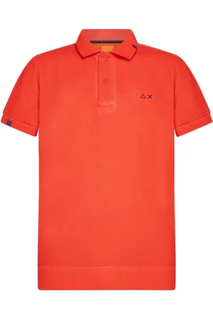 sun68 Hombre, Camisetas, Rojo, Talla: M