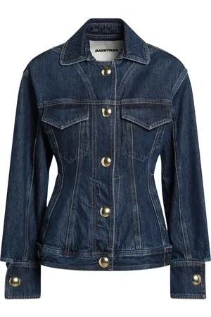DARKPARK Mujer, Chaquetas, Azul, Talla: S