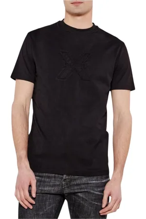 John Richmond Hombre, Camisetas, Negro, Talla: L