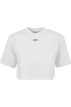 OFF-WHITE Mujer, Camisetas, Blanco, Talla: L