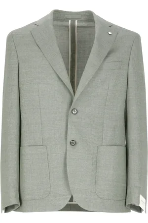 Lubiam Hombre, Chaquetas, Verde, Talla: M