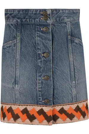 VALENTINO GARAVANI Mujer, Faldas, Azul, Talla: S