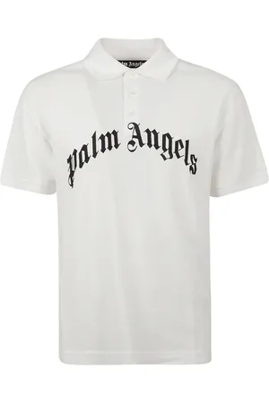 Palm Angels Hombre, Camisetas, Blanco, Talla: S