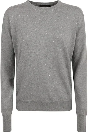 Fabiana Filippi Mujer, Jerseys, Gris, Talla: S