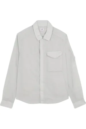 C.P. Company Hombre, Camisas, Blanco, Talla: M
