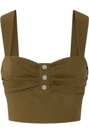 Pinko Mujer, Camisetas, Verde, Talla: M