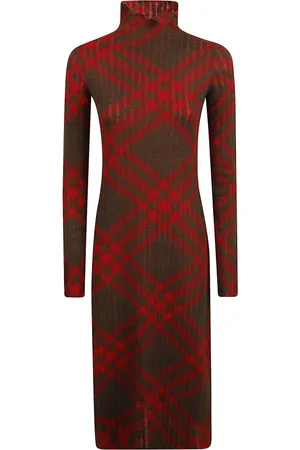 Burberry Mujer, Vestidos, Rojo, Talla: M