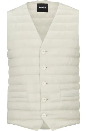 HUGO BOSS Hombre, Chaquetas, Blanco, Talla: L