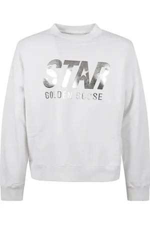 Golden Goose Hombre, Sudaderas, Blanco, Talla: S