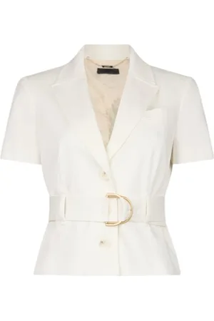 Liu Jo Mujer, Chaquetas, Blanco, Talla: 2XS
