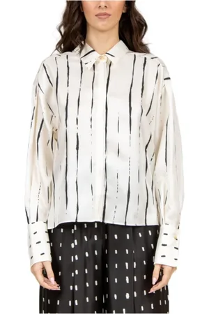 ALYSI Mujer, Blusas y Camisas, Blanco, Talla: S