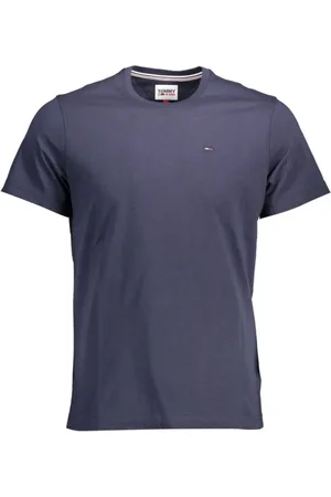Tommy Hilfiger Hombre, Camisetas, Azul, Talla: L