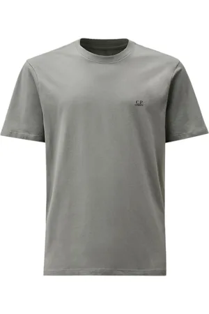 C.P. Company Hombre, Camisetas, Gris, Talla: XL