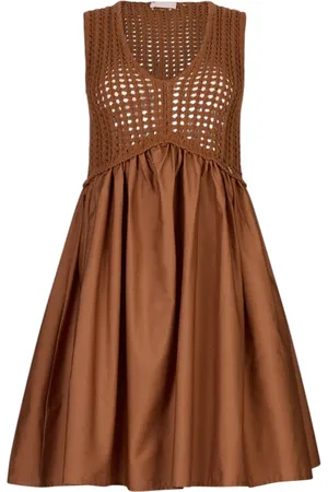 Liu Jo Mujer, Vestidos, Marrón, Talla: M