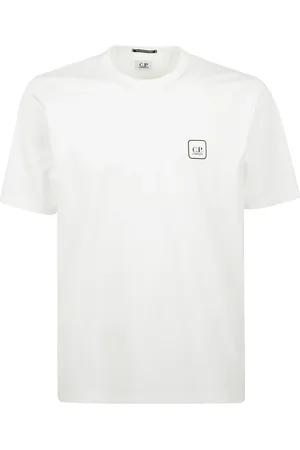 C.P. Company Hombre, Camisetas, Blanco, Talla: L