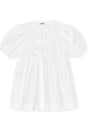 Ganni Mujer, Blusas y Camisas, Blanco, Talla: M