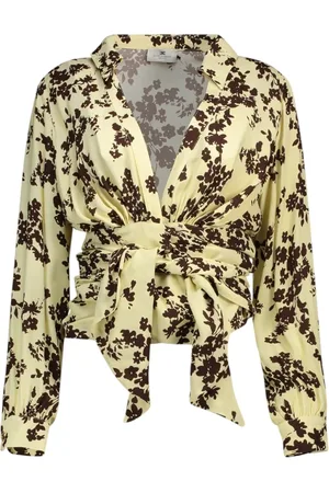 Elisabetta Franchi Mujer, Blusas y Camisas, Amarillo, Talla: XL