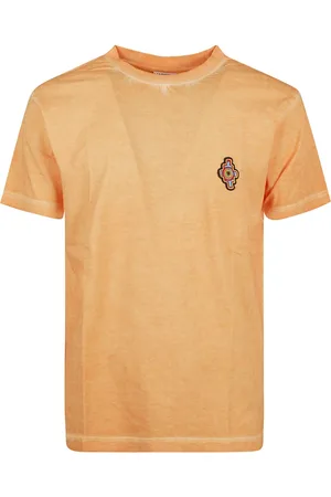 MARCELO BURLON Hombre, Camisetas, Naranja, Talla: S