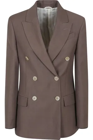 Brunello Cucinelli Mujer, Chaquetas, Marrón, Talla: XS