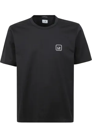 C.P. Company Hombre, Camisetas, Negro, Talla: S