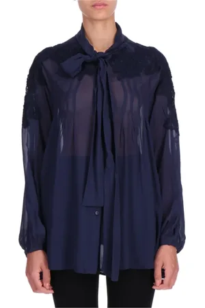 ERMANNO SCERVINO Mujer, Blusas y Camisas, Azul, Talla: M