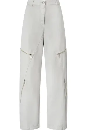 Pinko Mujer, Pantalones, Gris, Talla: 2XS